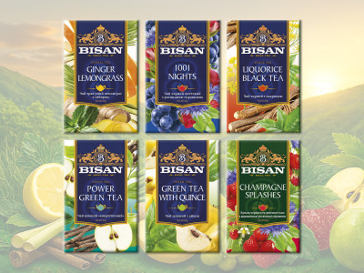 У лінії BISAN Pure Ceylon Tea оновлення продукції