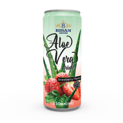 Aloe Vera Drink Strawberry 250ml Can