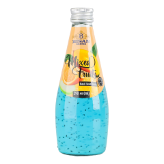 Напій Basil Seed Drink Mixed Fruit 290мл c/б