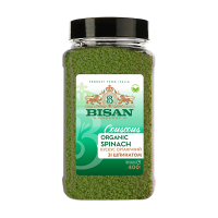 Кускус органічний зі шпинатом BISAN 400г
