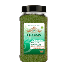 Кускус органічний зі шпинатом BISAN 400г