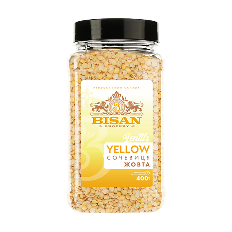 Сочевиця Жовта BISAN 400г