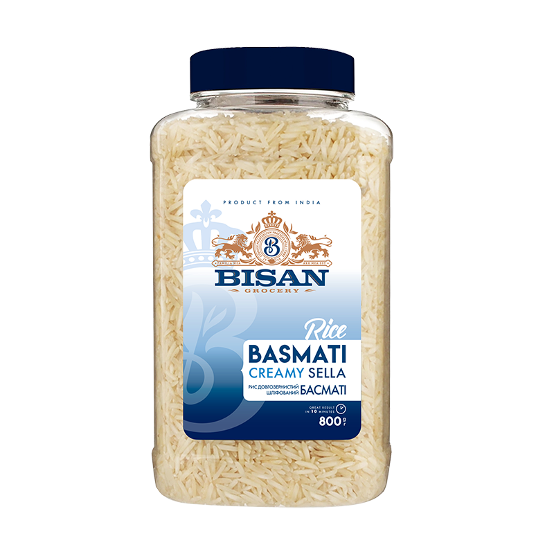 Рис Басматі Creamy Sella Bisan 800 г