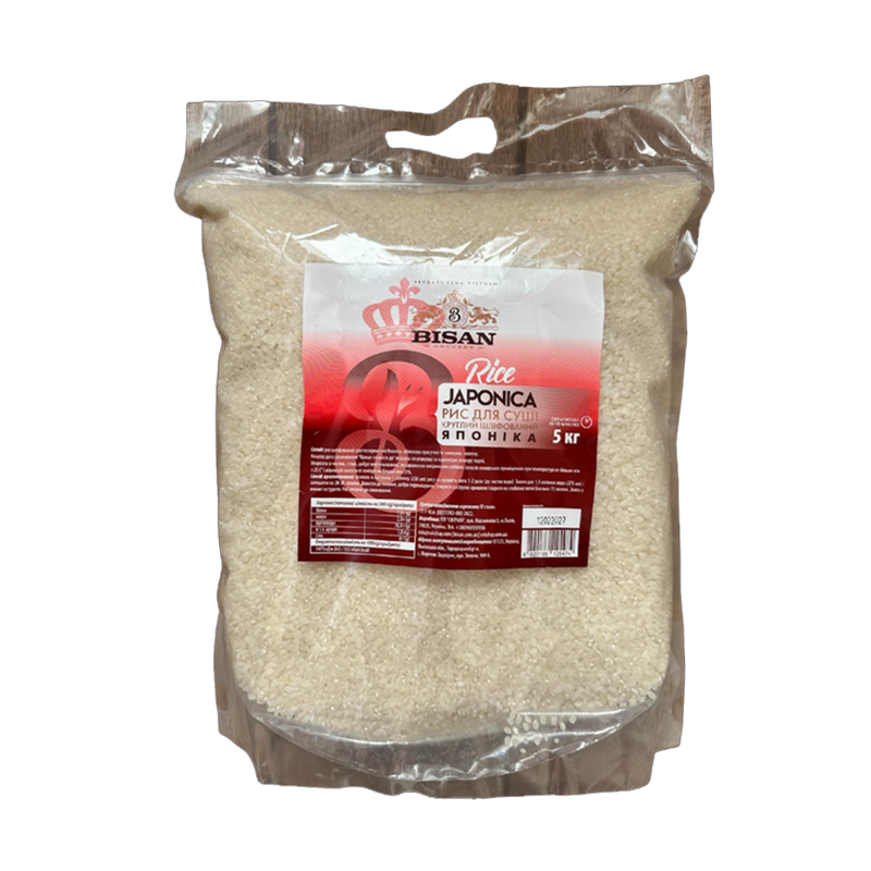 Рис Японіка (для суші) 5кг