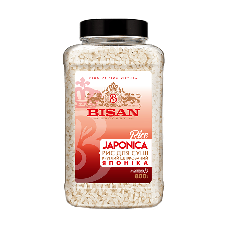 Рис Японіка (для суші) 800г